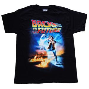 BACK TO THE FUTURE・バック・トゥ・ザ・フューチャー・POSTER・UK版・Tシャツ・映画Tシャツ・S-XXLサイズ・大きいサイズ
