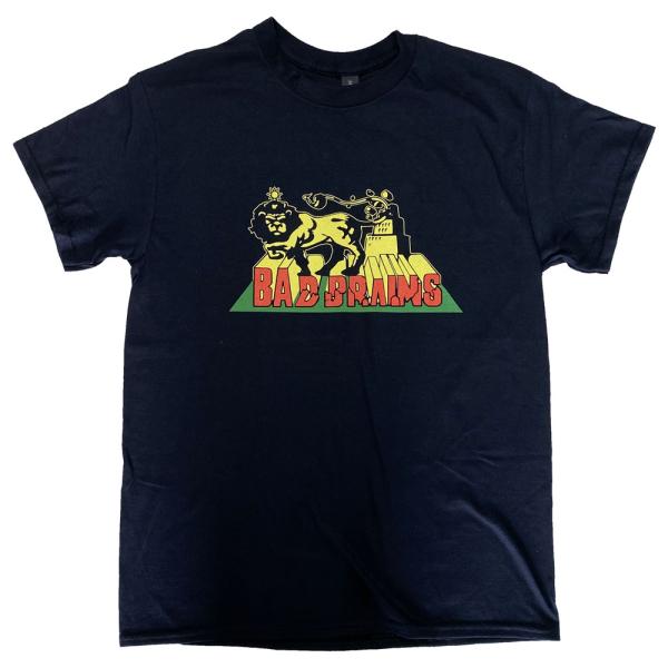 バッド ブレインズ・BAD BRAINS・LION CRUSH・UK版・Tシャツ・バンドTシャツ