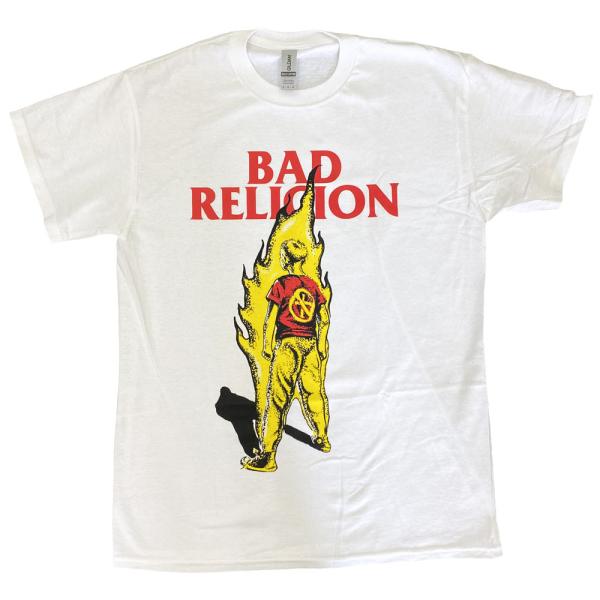 バッド レリジョン・BAD RELIGION・BOY ON FIRE・UK版・Tシャツ・バンドTシャ...
