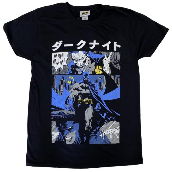 DC COMIC・BATMAN・バットマン・MANGA COVER・Tシャツ・コミックTシャツ・オフ...