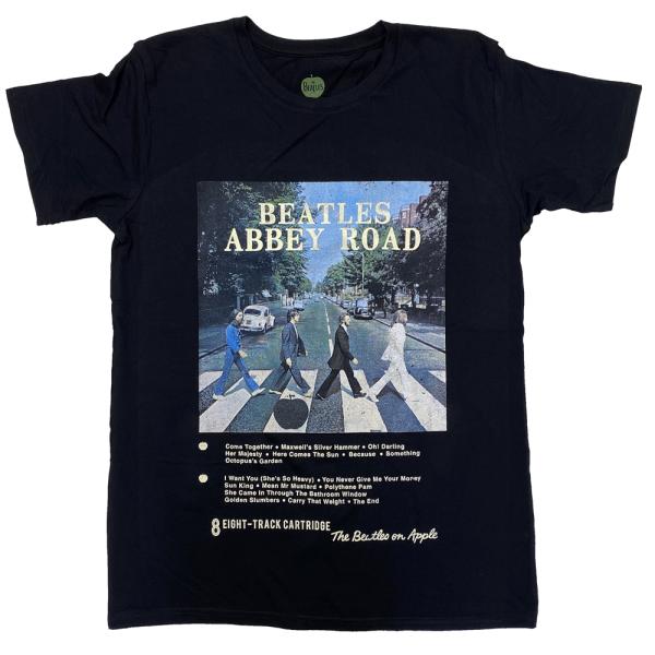 ビートルズ・THE BEATLES・ABBY ROAD 8TRACK・Tシャツ・オフィシャルバンドT...
