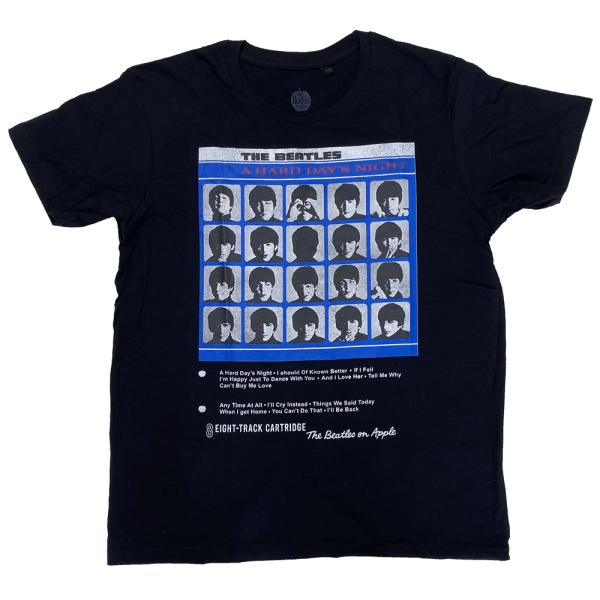 ビートルズ・THE BEATLES・HARD DAYS NIGHT 8 TRACK・Tシャツ・オフィ...
