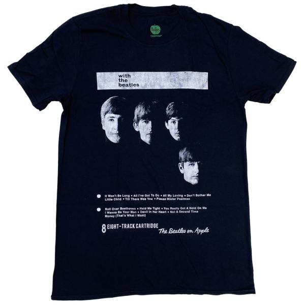 THE BEATLES・WITH THE BEATLES 8 TRACK・Tシャツ・ビートルズ ・オ...