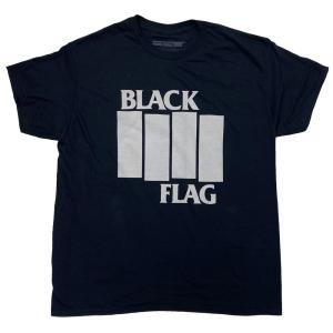 ブラッグ フラッグ・BLACK FLAG・DAMAGED・ブラック・Tシャツ・ロックT