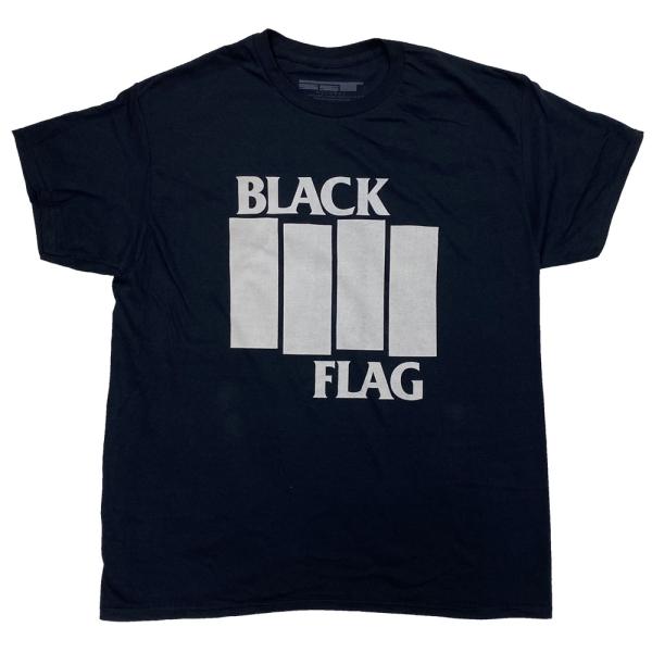 ブラッグ フラッグ・BLACK FLAG・BARS AND LOGO・DISCHARGE PRINT...