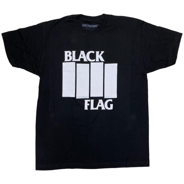 BLACK FLAG・ブラッグ フラッグ・BARS・ブラック・Tシャツ・ロックTシャツ