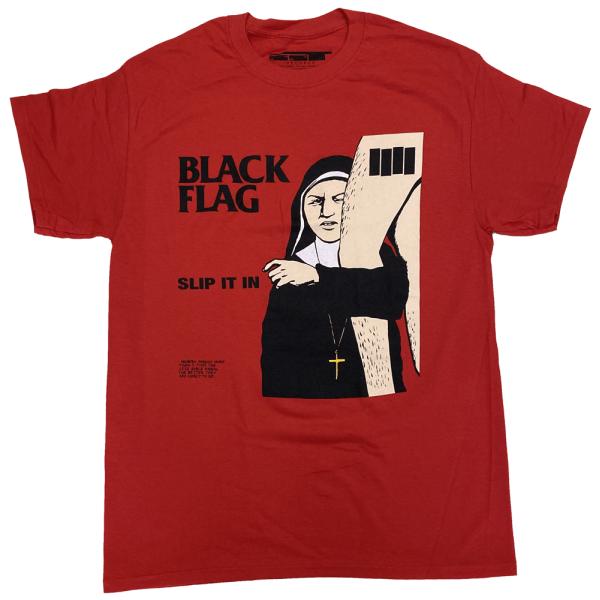 ブラッグ フラッグ・BLACK FLAG・SLIP IT IN・Tシャツ・ロックTシャツ・バンドTシ...
