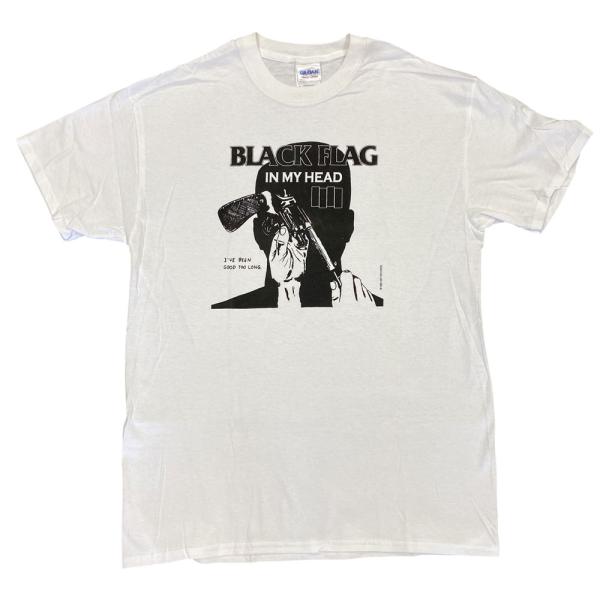 ブラッグ フラッグ・BLACK FLAG・IN MY HEAD・Tシャツ・ロックTシャツ・バンドTシ...