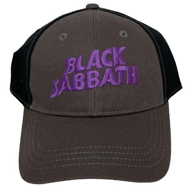 ブラック サバス・BLACK SABBATH・WAVY LOGO・キャップ・ベースボールキャップ