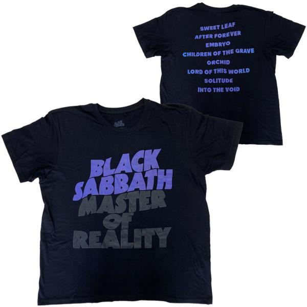 ブラック サバス・BLACK SABBATH・MASTER OF REALITY・2025・Tシャツ...