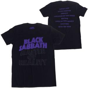 ブラック サバス・BLACK SABBATH・MASTER OF REALITY・Tシャツ・ バンドTシャツ｜dragtrain