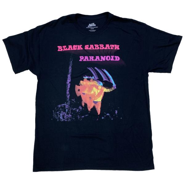 ブラック サバス・BLACK SABBATH・PARANOID MOTION・NEW・Tシャツ・バン...