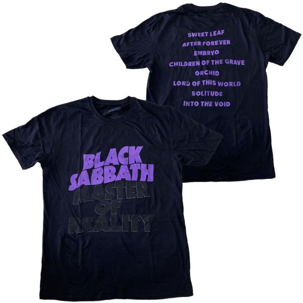 ブラック サバス・BLACK SABBATH・MASTER OF REALITY NEW・Tシャツ・...