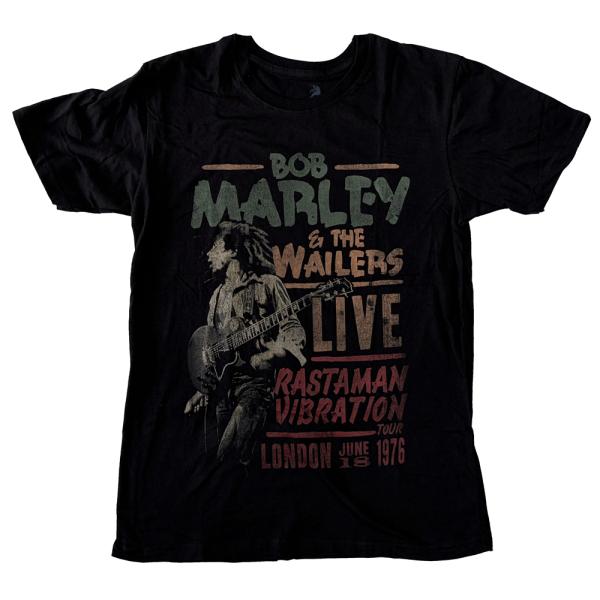 ボブ マーリー・BOB MARLEY・RASTA VIBRATION TOUR 1976・Tシャツ・...