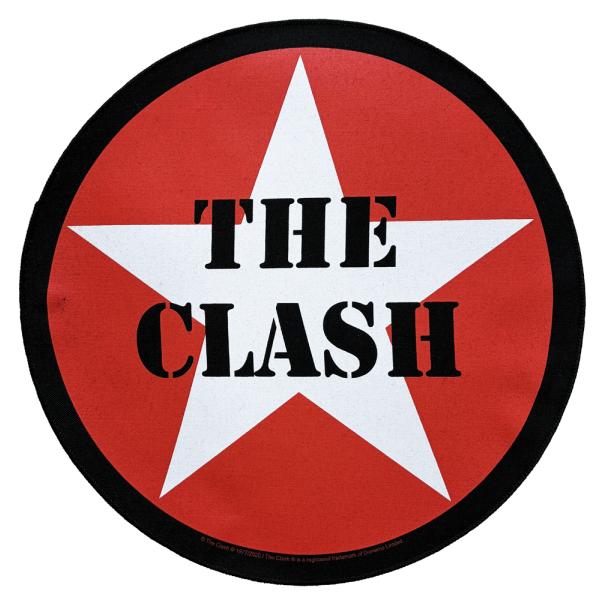 クラッシュ・THE CLASH・STAR LOGO・バックパッチ・ワッペン