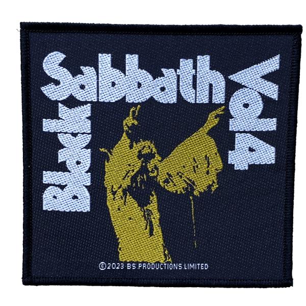 ブラック サバス・BLACK SABBATH・VOL 4・糊ナシ・刺繍ワッペン・オフィシャル・バンド...