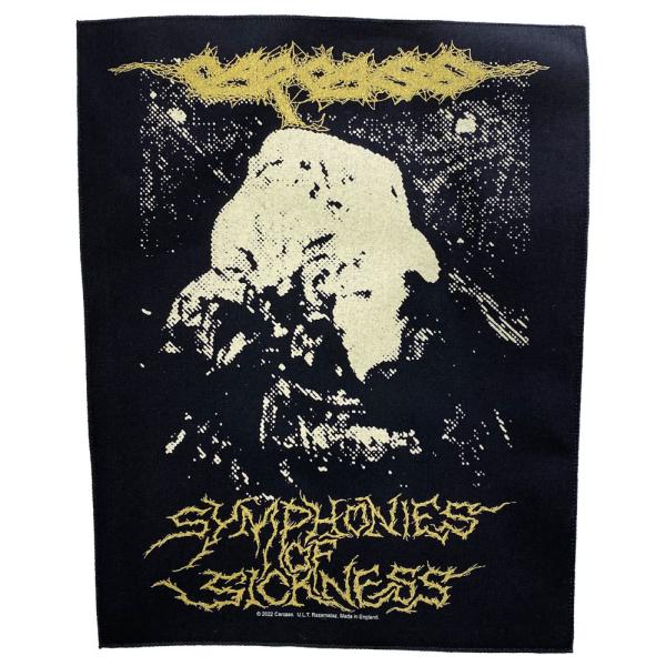 カーカス・CARCASS・SYMPHONIES OF SICKNESS・バックパッチ・ワッペン・パッ...
