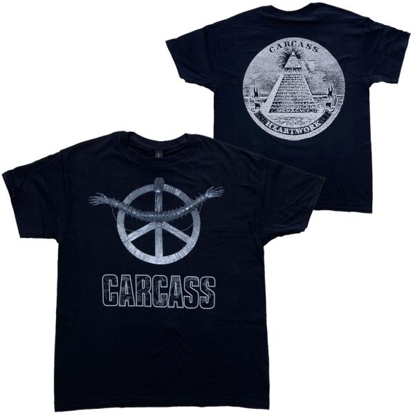 カーカス・CARCASS・HEARTWORK・UK版・Tシャツ・メタルTシャツ