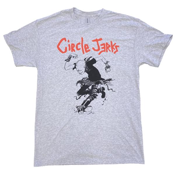 サークル ジャークス・CIRCLE JERKS・SKANKER LOGO・U.S.A.版・Tシャツ・...
