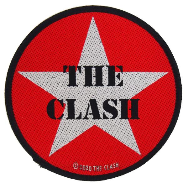 クラッシュ・THE CLASH・MILITARY LOGO・刺繍パッチ・ワッペン