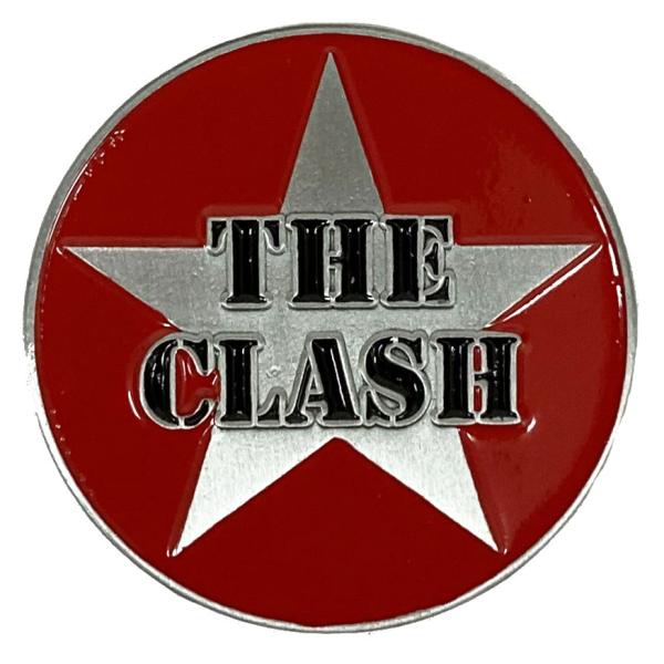 クラッシュ・THE CLASH・MILITARY LOGO・ピンズ・ ピンバッジ