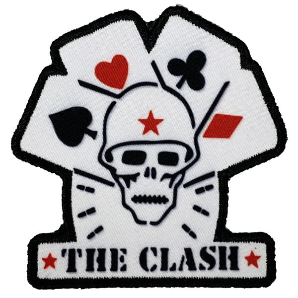 クラッシュ・THE CLASH・CARDS・プリントパッチ・ワッペン