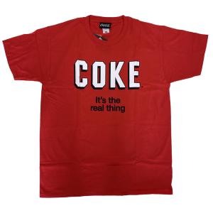 COCA COLA・コカ・コーラ・It's The Real Thing・Tシャツ・ 企業Tシャツ ・オフィシャルTシャツ