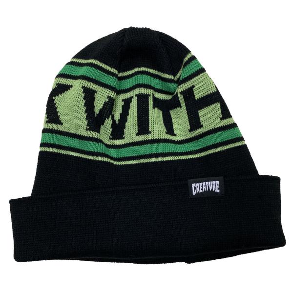 CREATURE・クリーチャー・LURK WITH US・ビーニー・ニット帽