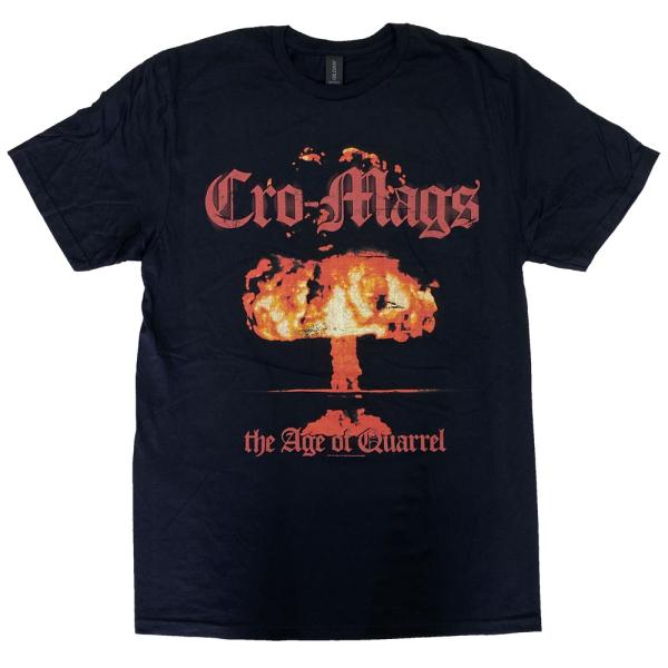 CRO-MAGS・クロマグス・THE AGE OF QUARREL・UK版・Tシャツ・ロックTシャツ