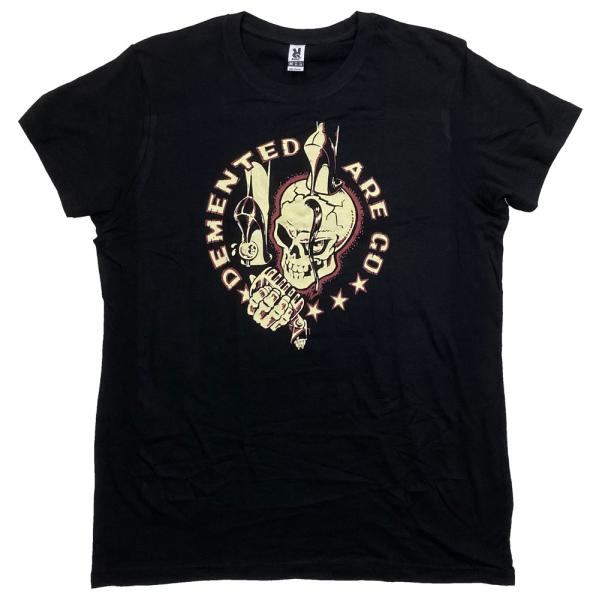 ディメンテッド・アー・ゴー・DEMENTED ARE GO・STILETTO SKULL・Tシャツ・...
