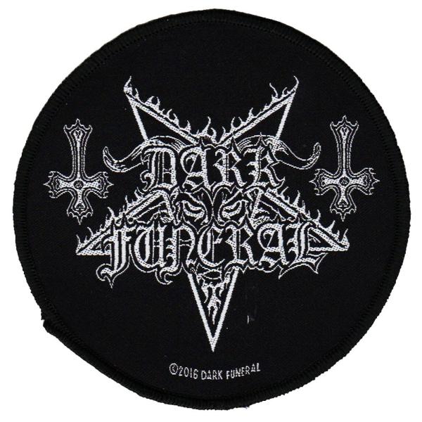ダーク フューネラル・DARK FUNERAL・LOGO 刺繍パッチ・ワッペン