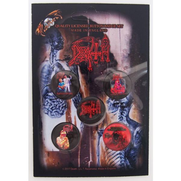 デス・DEATH・ALBUM・BUTTON BADGE SET 缶バッジセット(5個入り)