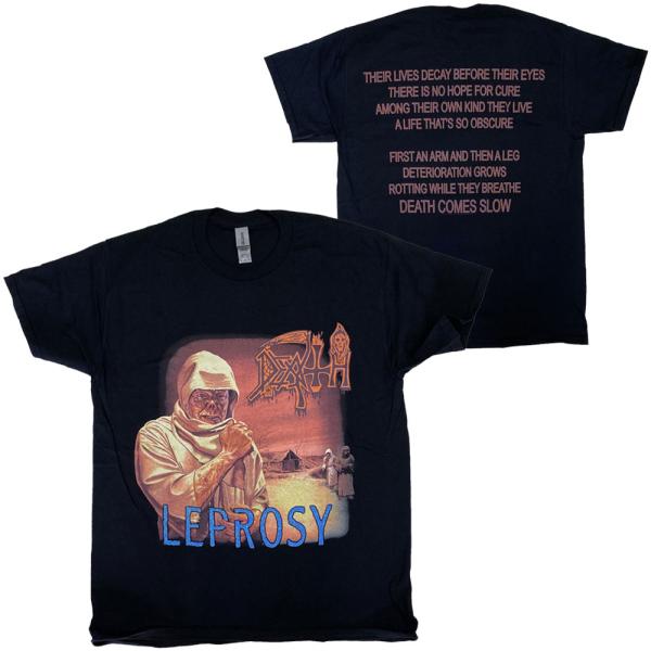 デス・DEATH・LEPROSY・U.K.版・Tシャツ・ ロック・バンドTシャツ