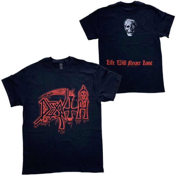 デス・DEATH・LIFE WILL NEVER LAST・U.K.版・Tシャツ・ ロック・バンドT...