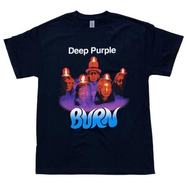 ディープ パープル・DEEP PURPLE・BURN・UK版・Tシャツ・バンドTシャツ