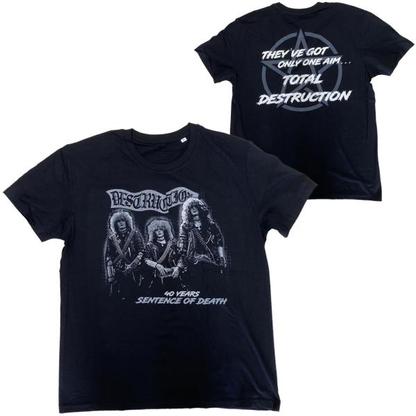 DESTRUCTION・デストラクション・40 YEARS ANNIVERSARY・Tシャツ・メタル...