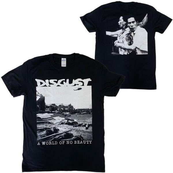 DISGUST・ディスガスト・A WORLD OF NO BEAUTY・UK版・Tシャツ・バンドTシ...