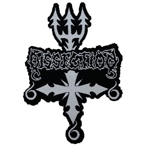 ディセクション・DISSECTION・LOGO CUT OUT・糊なし刺繍ワッペン・パッチ・ワッペン