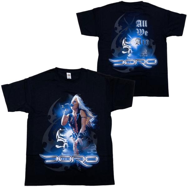 DORO・ドロ・ALL WE ARE・Tシャツ・メタルTシャツ・オフィシャル商品