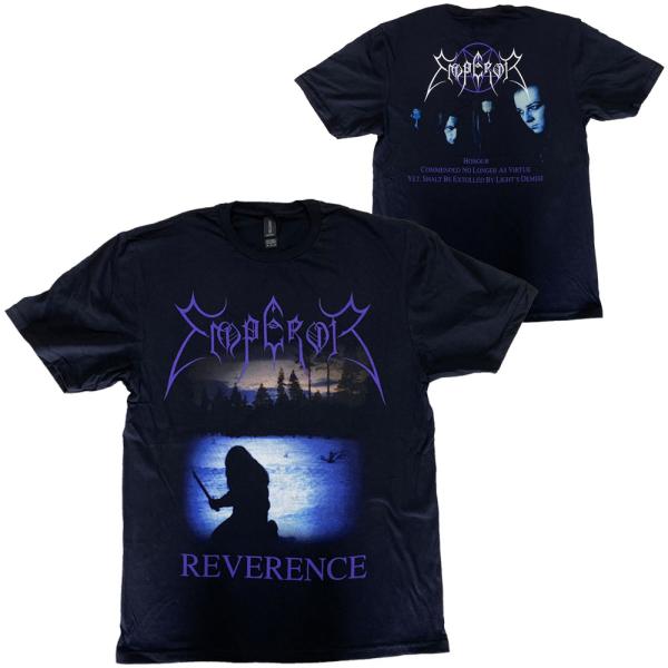 エンペラー・EMPEROR・REVERENCE・紫ロゴ・Tシャツ・メタルTシャツ