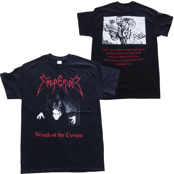 エンペラー・EMPEROR・WRATH OF THE TYRANT・Tシャツ・メタルTシャツ