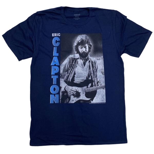 エリッククラプトン・ERIC CLAPTON・BW PHOTO・Tシャツ・ロックTシャツ
