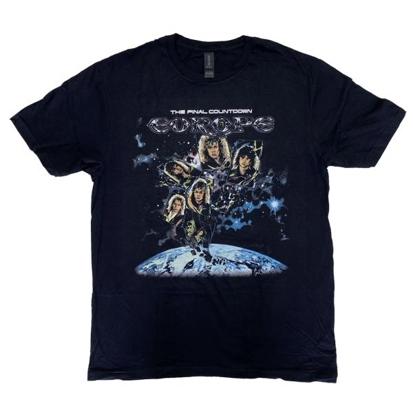 EUROPE・ヨーロッパ・FINAL COUNTDOWN Tシャツ オフィシャル バンドTシャツ ロ...