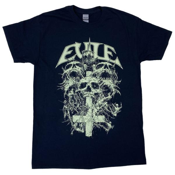 EVILE・イーヴァイル・RIDDICK SKULL・Tシャツ・メタルTシャツ