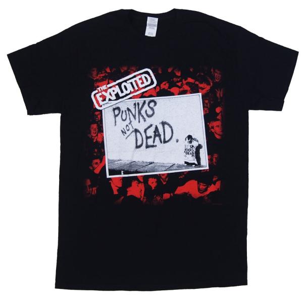 エクスプロイテッド・EXPLOITED・PUNKS NOT DEAD Tシャツ オフィシャル