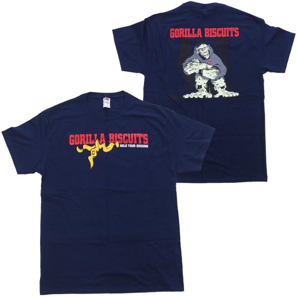 ゴリラ ビスケッツ・GORILLA BISCUITS・HOLD YOUR GROUND・Tシャツ・バ...
