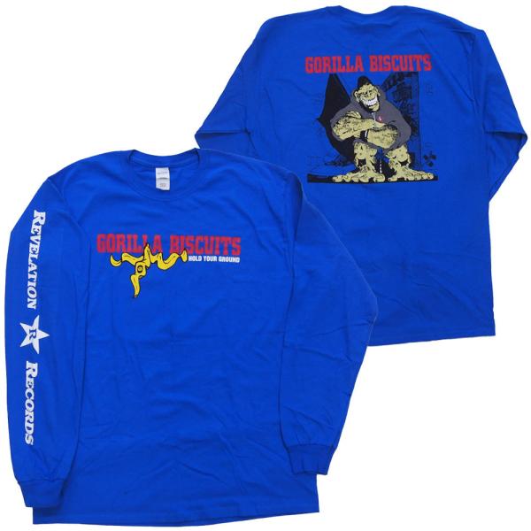 ゴリラ ビスケッツ・GORILLA BISCUITS・HOLD YOUR GROUND・GILDAN...
