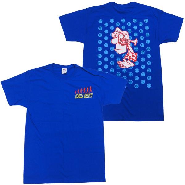 ゴリラ ビスケッツ・GORILLA BISCUITS・MUSTACHE MAN・Tシャツ・バンドTシ...