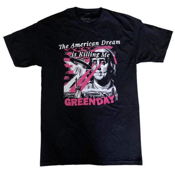 グリーン デイ・GREEN DAY・AMERICAN DREAM・USA版・Tシャツ・ロックTシャツ...
