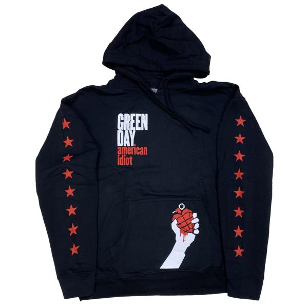 グリーン デイ・GREEN DAY・AMERICAN IDIOT・パーカー・スウェットシャツ・フーデ...